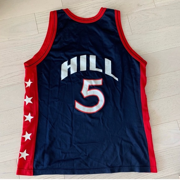 Vintage Team USA grant Hill jersey champion vintage 90s size 48 - Picture 2 of 2